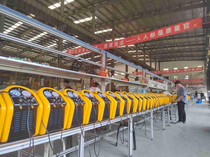 Nanjing Wonfulay Precision Machinery Co., Ltd. linea di produzione in fabbrica