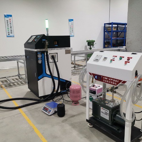 Convenient Auto Gas Vacuum Filling System with Compressor and 5Pa-10Pa Vacuum Degree